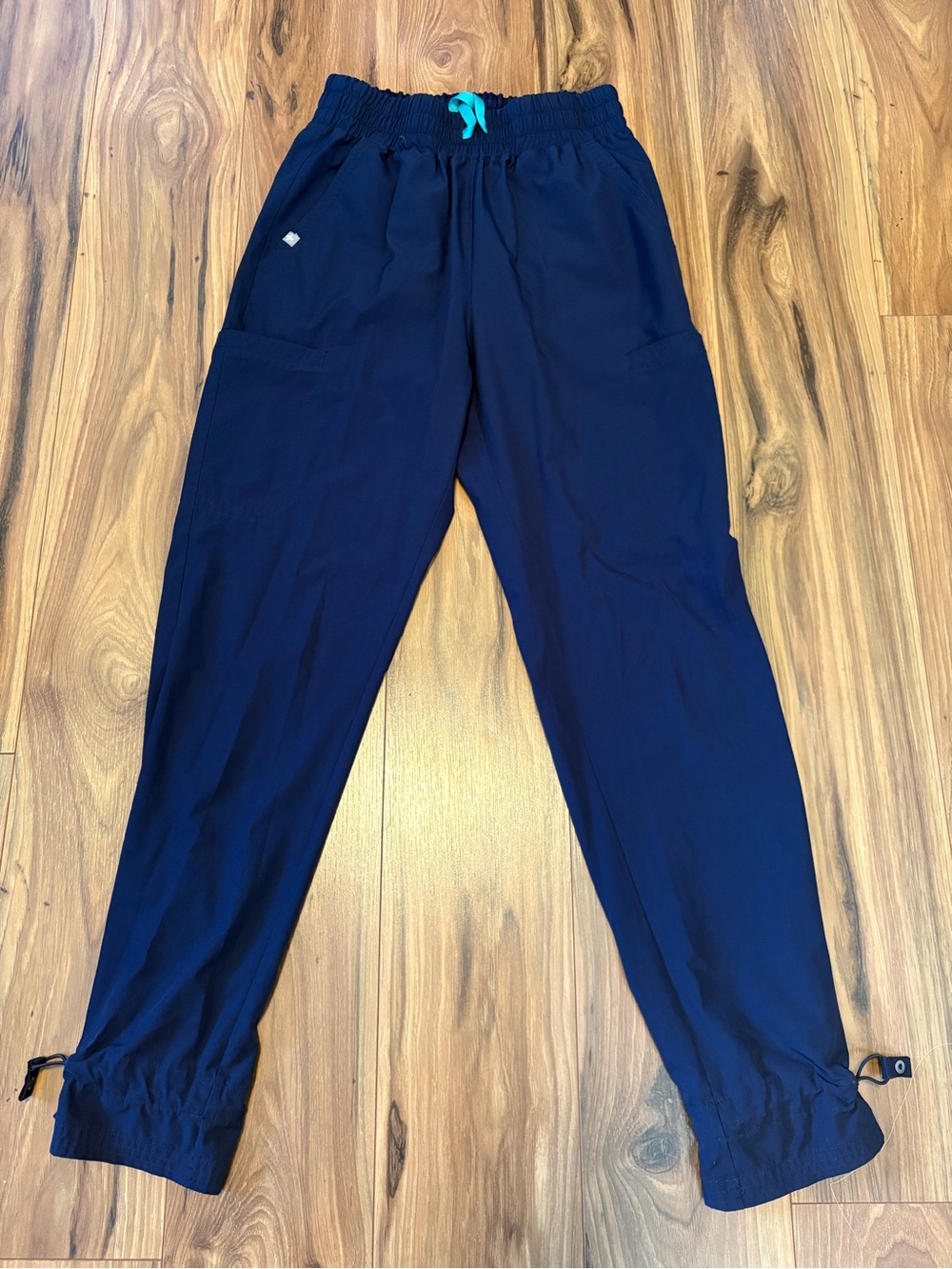 🔥 FIGS Zamora jogger scrub pants in navy blue size Small